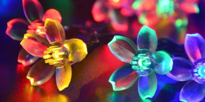 Amazon: Fairy Blossom Flower Solar LED String Lights Only $5.40 (Regularly $39.99)