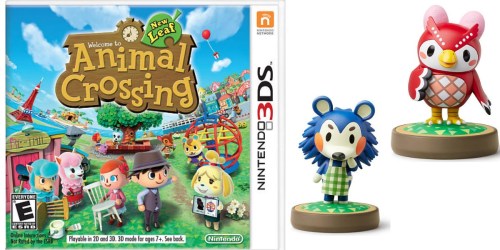 ToysRUs: Animal Crossing New Leaf for Nintendo 3DS Game + 2 ambiio Figures Only $19.99 Shipped