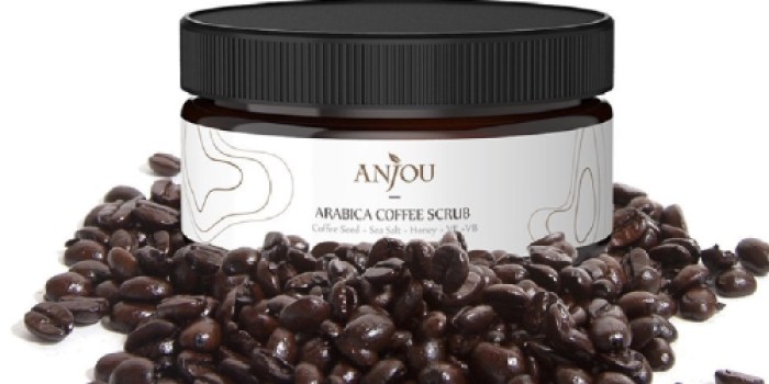 Amazon: Anjou Arabica Coffee Scrub w/ Honey, Sea Salt & Jojoba Oil ONLY $5.99