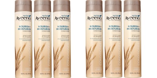 Amazon: THREE Aveeno Nourish + Moisturize Conditioners Only $5.53 Shipped (Just $1.84 Each)