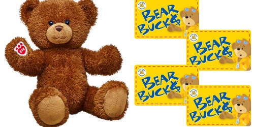 Build-A-Bear: Cocoa Bear Only $15 (Reg. $25.50) + $100  Build-A-Bear eGift Cards Only $69.99
