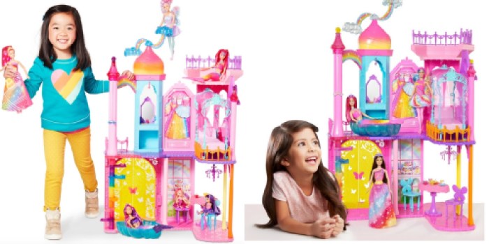 Target: Barbie Dreamtopia Rainbow Cove Princess Castle ONLY $24.99 (Regularly $99.99)
