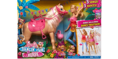 Target: Barbie Dancin’ Fun Horse Set ONLY $19.12 (Regularly $44.99)