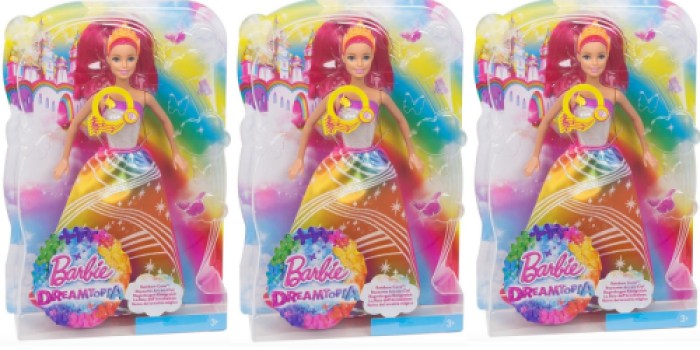 Barbie Dreamtopia Rainbow Cove Light Show Princess Only $12.86 (Regularly $19.99)