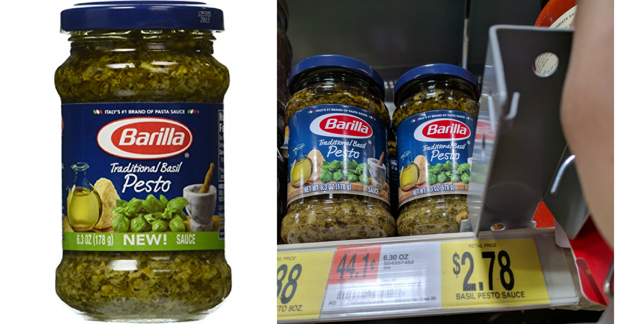 Walmart FREE Barilla Traditional Basil Pesto (After Ibotta)