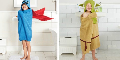 Kohl’s: Kid’s Hooded Bath Wraps ONLY $7.49-$7.99 (Regularly $29.99)