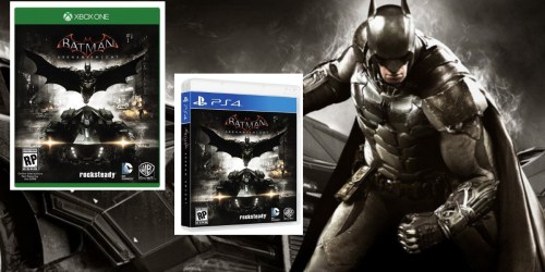 Amazon: Batman Arkham Knight PlayStation 4 & XBOX One Game Only $9.99 (Regularly $19.99)