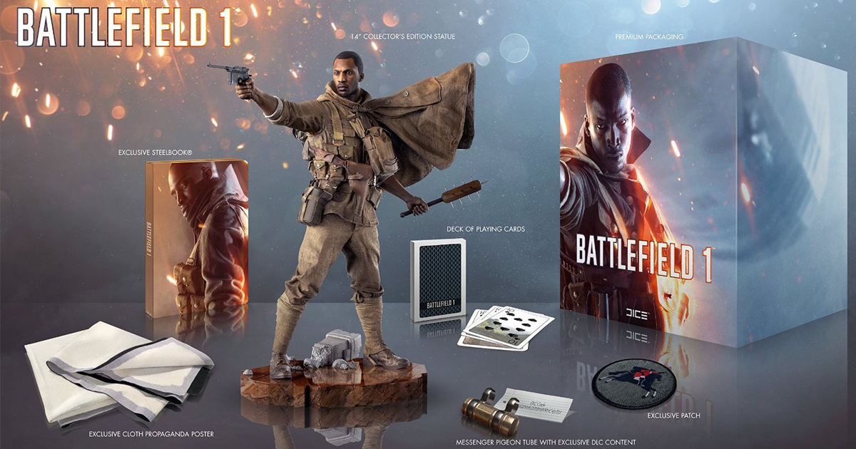 Amazon Exclusive: Battlefield 1 Collector's Edition Deluxe PS4 or XBox ...