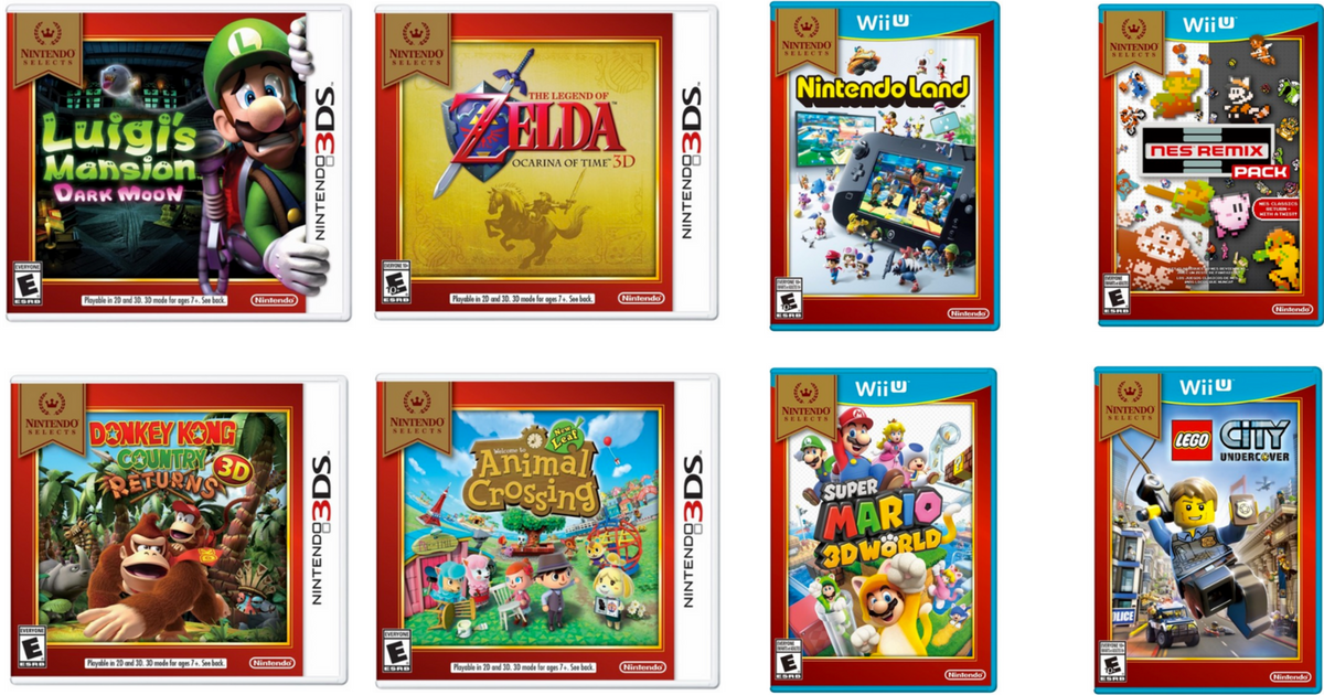 Best Buy: Buy 1 Get 1 40% off Select Nintendo Wii U & 3DS Games = Games $15.99 Each