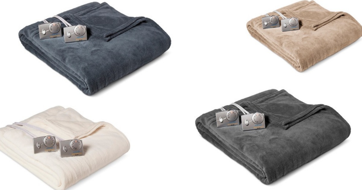 Target Biddeford Microplush Electric Blankets As Low As Only 24.49