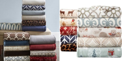 JCPenney: Extra 15% Off + Free Shipping on All Orders = Plush Throw Only $7.65 Shipped + More