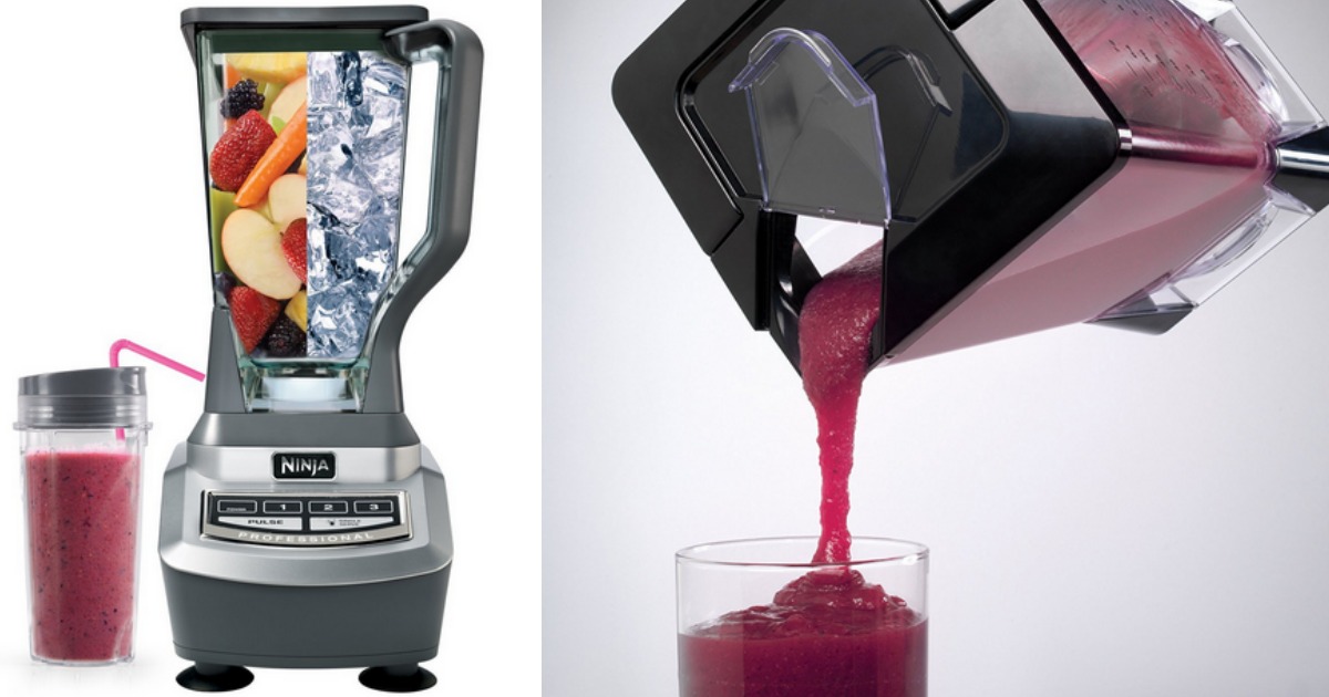 Amazon Ninja Professional Blender w/ Single Serve Container 80.99