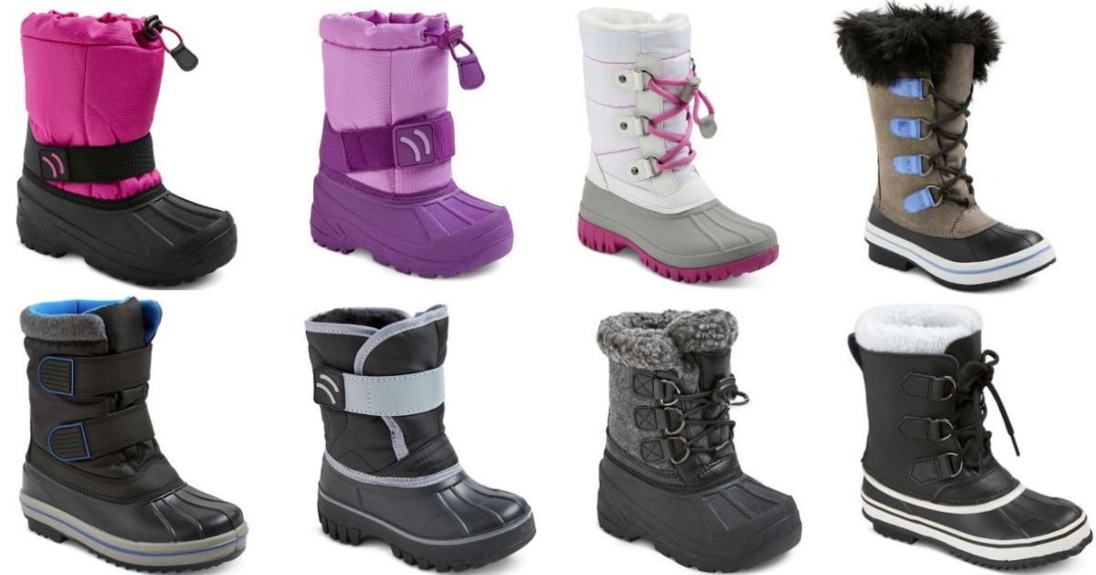 target snow boots for boys
