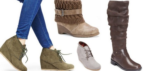 Target: Extra 25% Off Clothing & Shoes + $10-$20 Off = HOT Buys on Women’s Boots