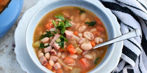 Quick Ham and Bean Soup Recipe