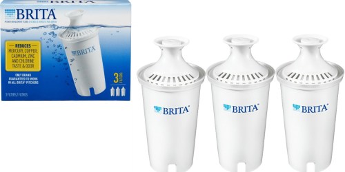 Brita Replacement Water Filter for Pitchers 3-Count Only $6.43 Shipped