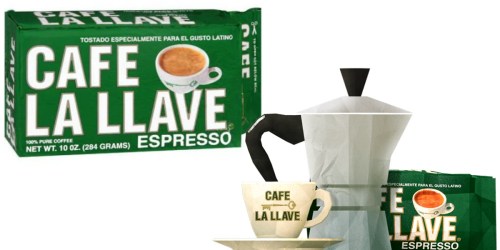 Amazon: Cafe La Llave Espresso 10 Ounce Brick Only $1.89 Shipped
