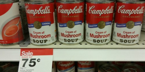 Target: Campbell’s Condensed Soups as Low as 53¢ Each