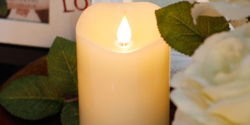 Amazon: 3×5 Flameless LED Candle Only $14.99 (Regularly $24.99)