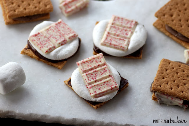 Candy Cane S'mores