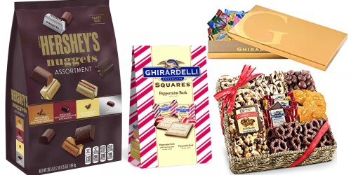 Amazon: 30% Off Chocolates & Gift Baskets = Ghirardelli Peppermint Bark XXL Bag ONLY $9.99