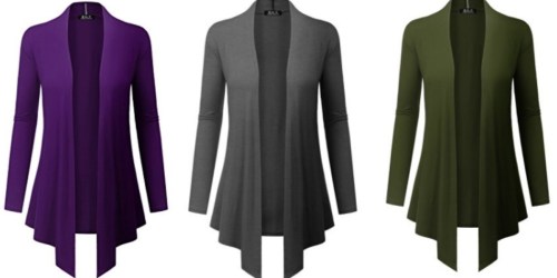 Amazon: B.I.L.Y. Women’s Open Front Lightweight Cardigans as Low as $8.99 (Regularly $19)