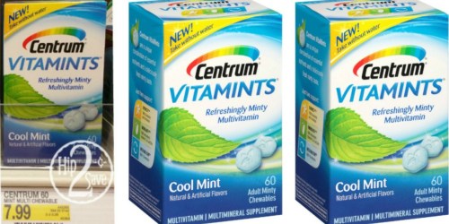 Target: Centrum Vitamints 60-Count Only 69¢ Each (After Gift Card) & More