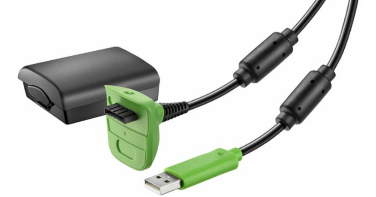 Best Buy Insignia Charge & Play Kit for Xbox 360 Only 4.99 w/ Free