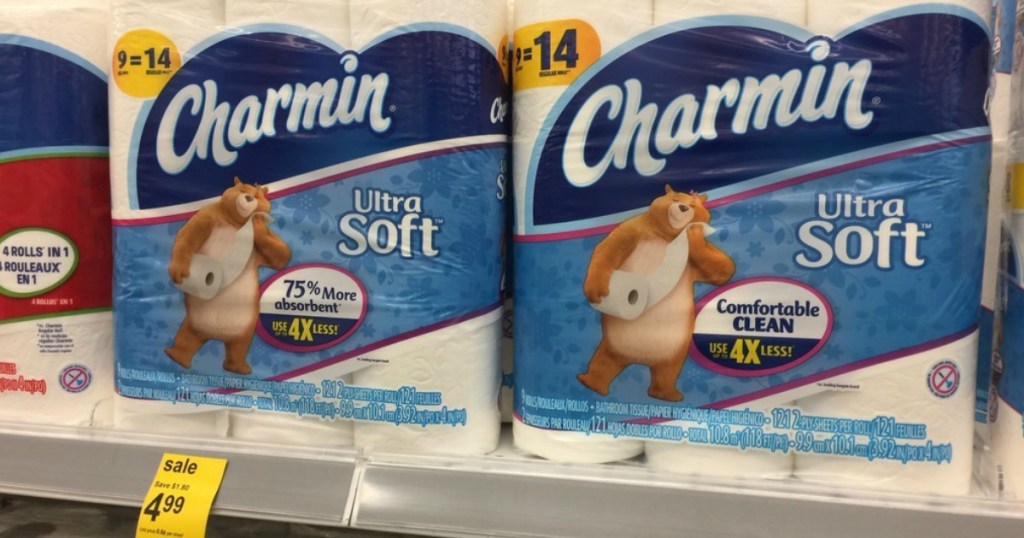 Walgreens Charmin Ultra Soft Toilet Paper 12 Double Rolls Only 3 99 Hip2save