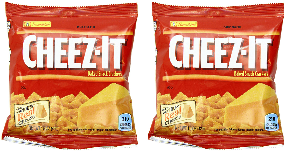 Amazon 36 Count Box of CheezIt 1.5oz Packs Only 7.19 Shipped Less