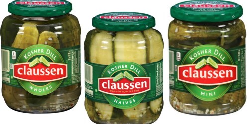 New $1/1 Claussen Pickles Coupon (No Size Restrictions)