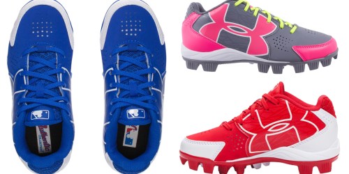 Dick’s Sporting Goods: Under Armour Kids’ Baseball Cleats $14.97 Shipped (Regularly $29.99)