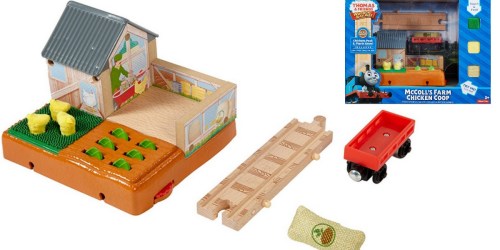 Amazon: Fisher-Price Thomas the Train Wooden Railway & Chicken Coop Only $24 (Regularly $59.99)