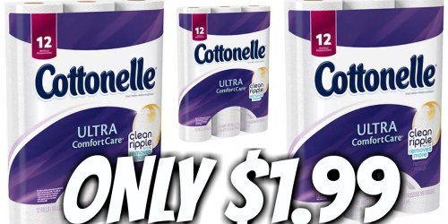 Walgreens: Cottonelle Bath Tissue 12-Rolls $1.99 (Starting December 18th)