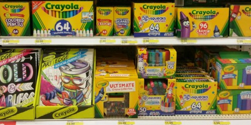 Target Shoppers! Score a Whopping 50% Off Lots of Crayola Products…