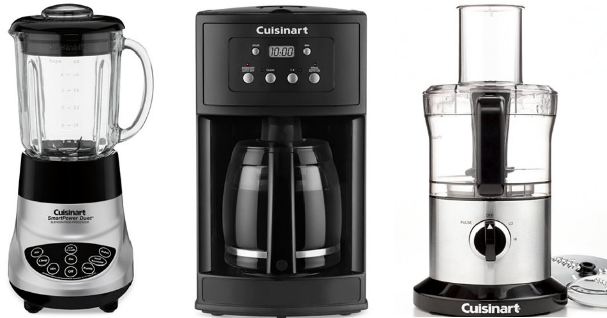 Macy's has *so many* Cuisinart appliances on sale: Shop coffee