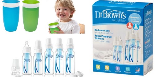 Amazon: $5 Off $10+ Baby Department Purchase = Big Savings on Dr. Brown’s, Munchkin & More