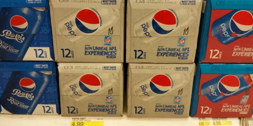 Target: Diet Pepsi 12-Packs Only $2.49 Each (After Checkout 51)