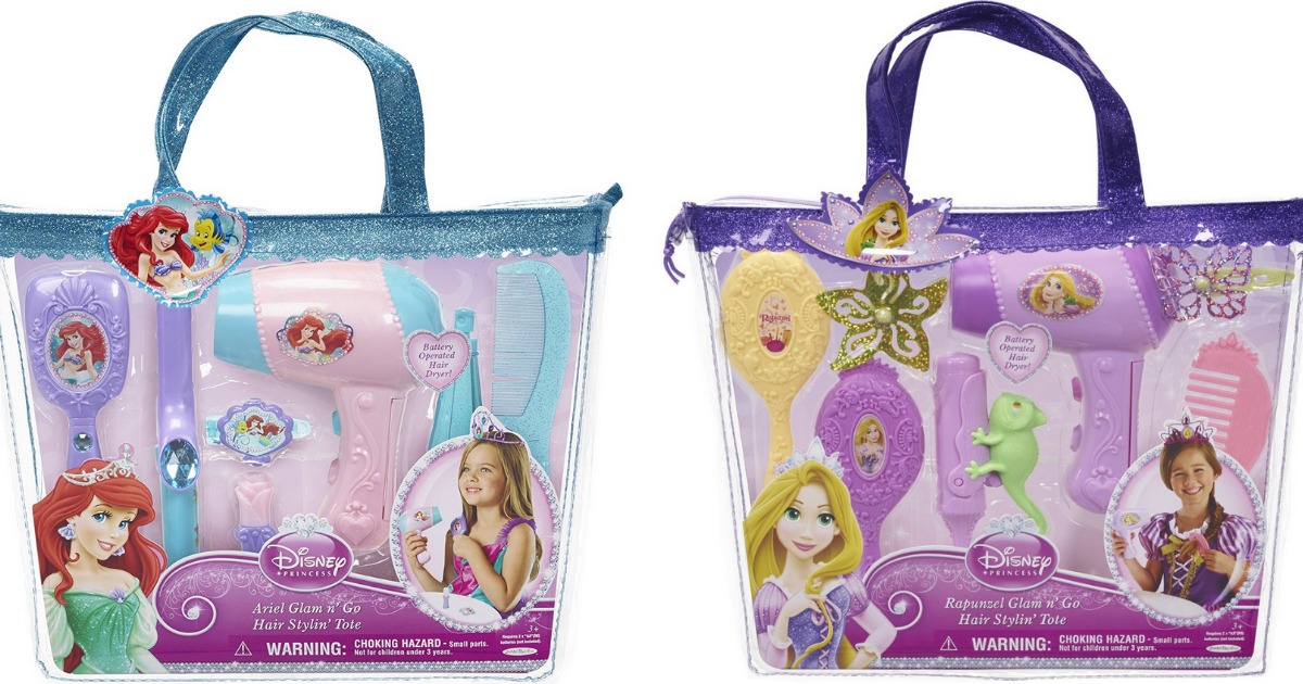 Amazon Disney Princess Glam Hair Stylin' Totes Starting at 7.52
