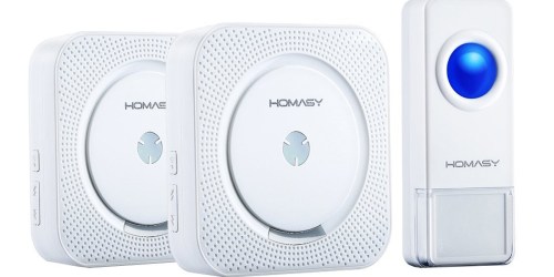 Amazon: Homasy Wireless Doorbell Kit Only $20.99 + Digital Kitchen Scale Only $8.99