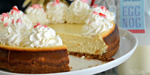 Eggnog Cheesecake (Make-Ahead Christmas Dessert Idea)