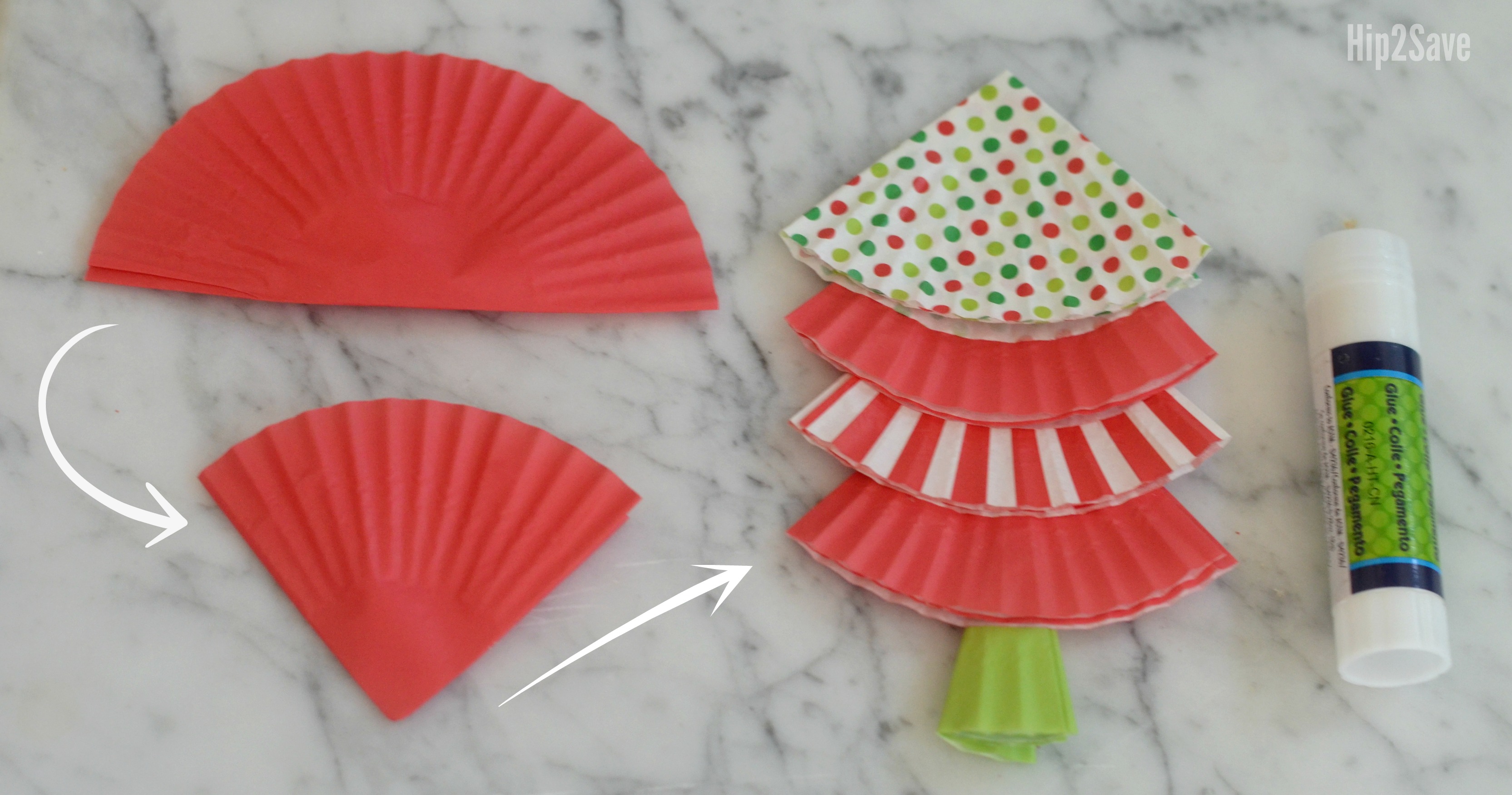 Cupcake Liner Christmas Ornaments (Easy Kids Craft)