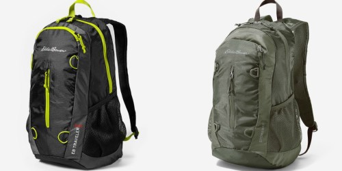 Eddie Bauer: 50% Off Purchase + Free Shipping = Stowaway Backpack Only $15 Shipped (Regularly $30)
