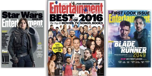 FREE Entertainment Weekly Magazine Subscription