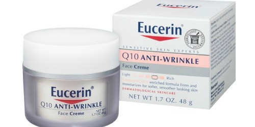 Amazon: Eucerin Q10 Anti-Wrinkle Face Creme Just $5.50 Shipped