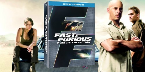 Amazon: Fast & Furious Blu-ray + Digital HD Box Collection Only $16 – Includes 7 Movies