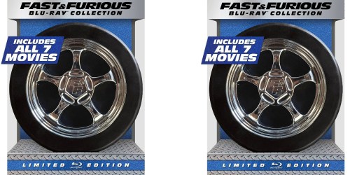 Amazon Lightning Deal: Fast & Furious Collection on Blu Ray + Digital HD Only $27.99 (All 7 Movies)
