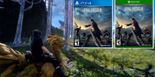 Newegg: Final Fantasy XV Day One Edition Games Only $38.99 (Regularly $59.99)