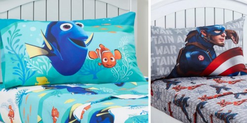 Fun.com End of Season Sale: Disney Character Twin Sheet Sets Only $6.99 (Regularly $28.99) + More