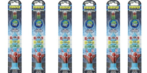 Amazon: Firefly Spiderman Ready Go Toothbrushes Only $1.52 Each Shipped